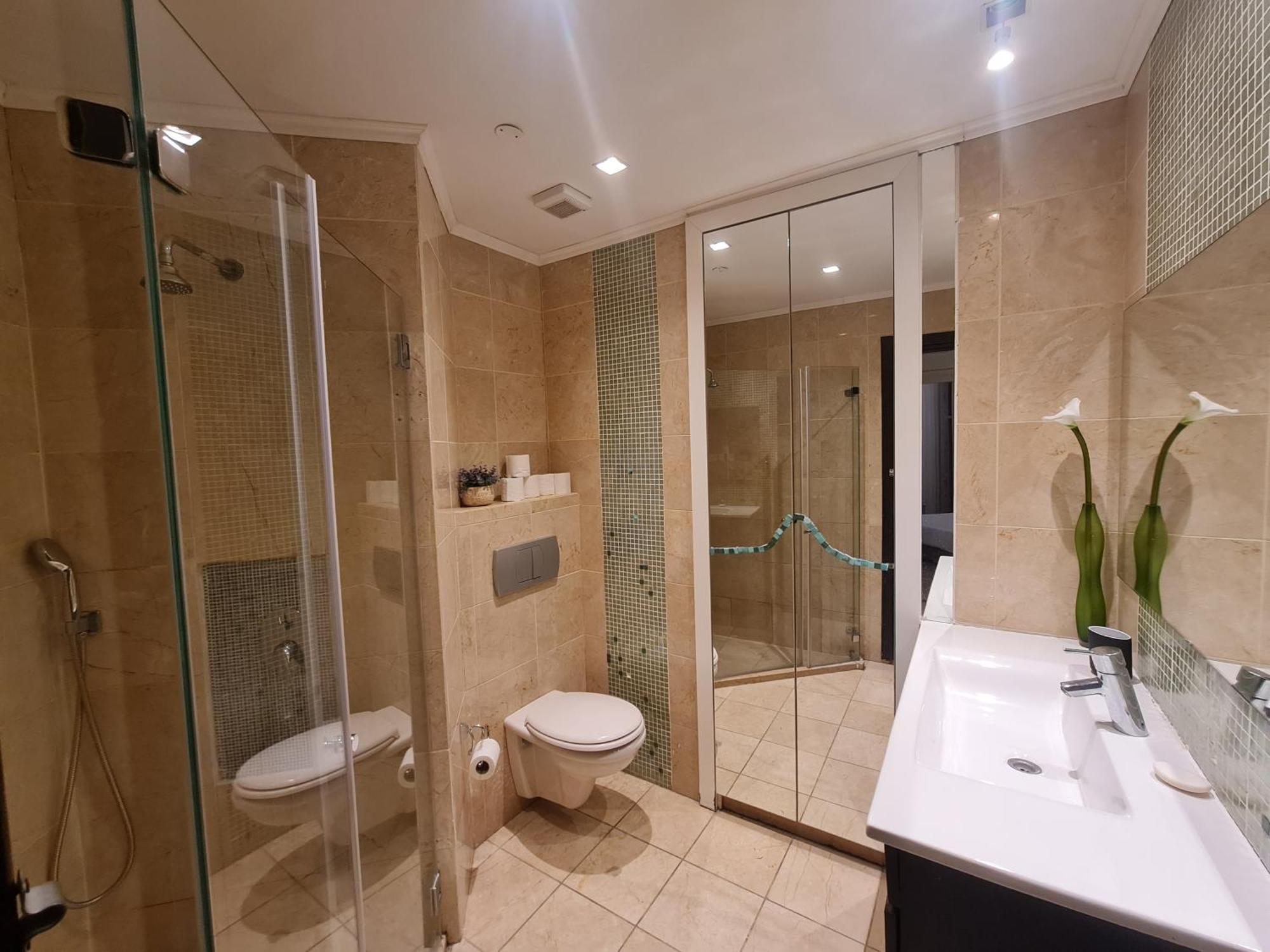 Palmore Top Luxury Penthause With Juccuzi First Line Of The Seaside Daire Eilat Dış mekan fotoğraf