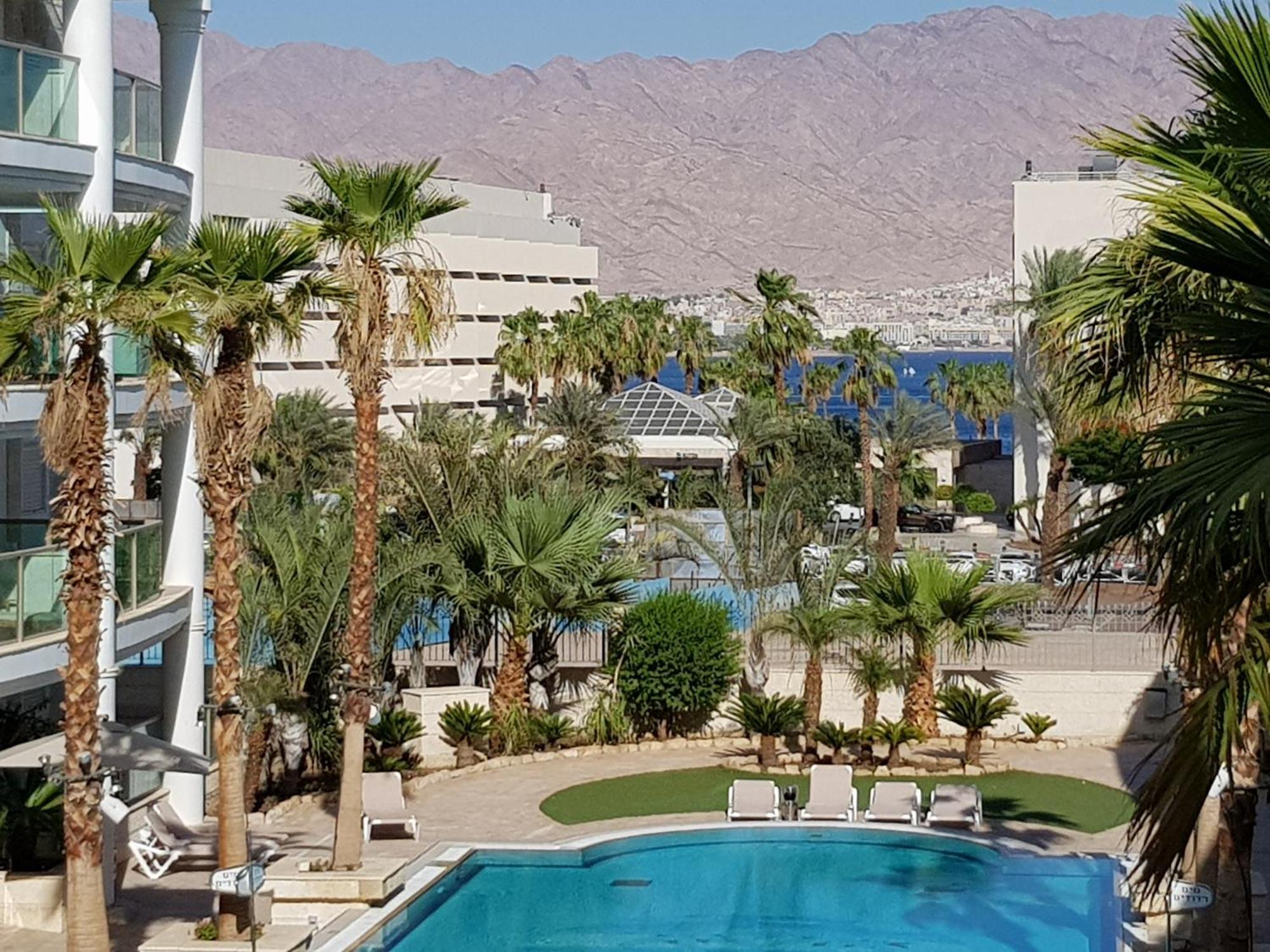 Palmore Top Luxury Penthause With Juccuzi First Line Of The Seaside Daire Eilat Dış mekan fotoğraf